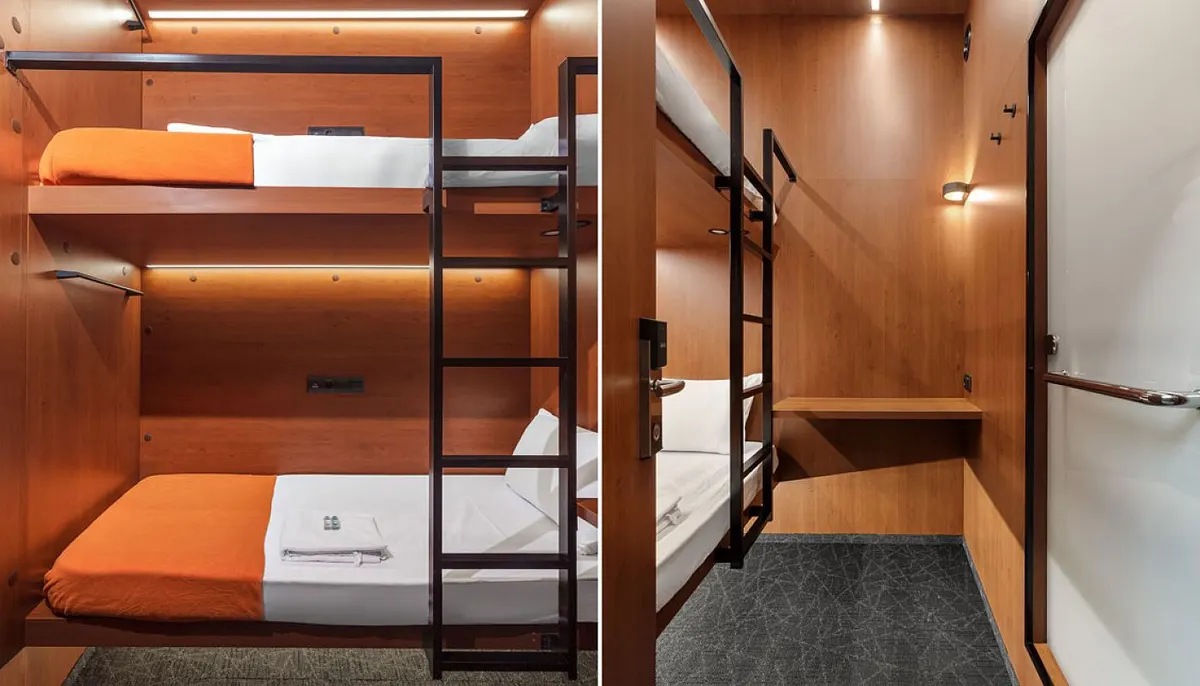 capsule hotel  photo
