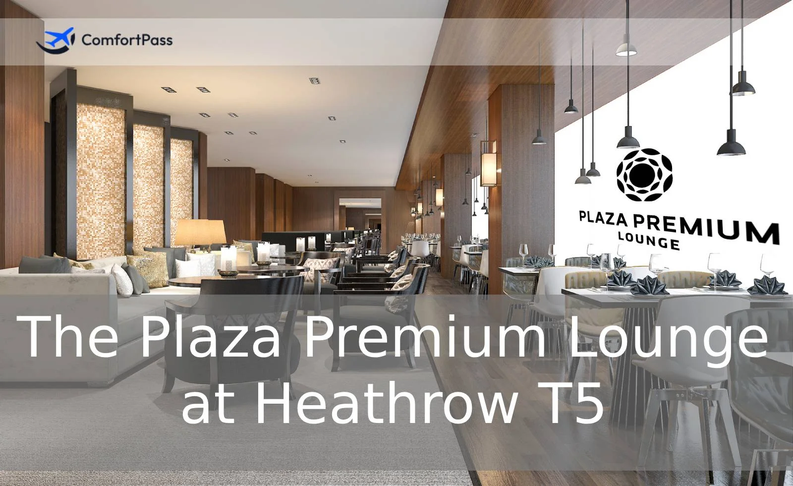 The Plaza Premium Lounge at Heathrow T5