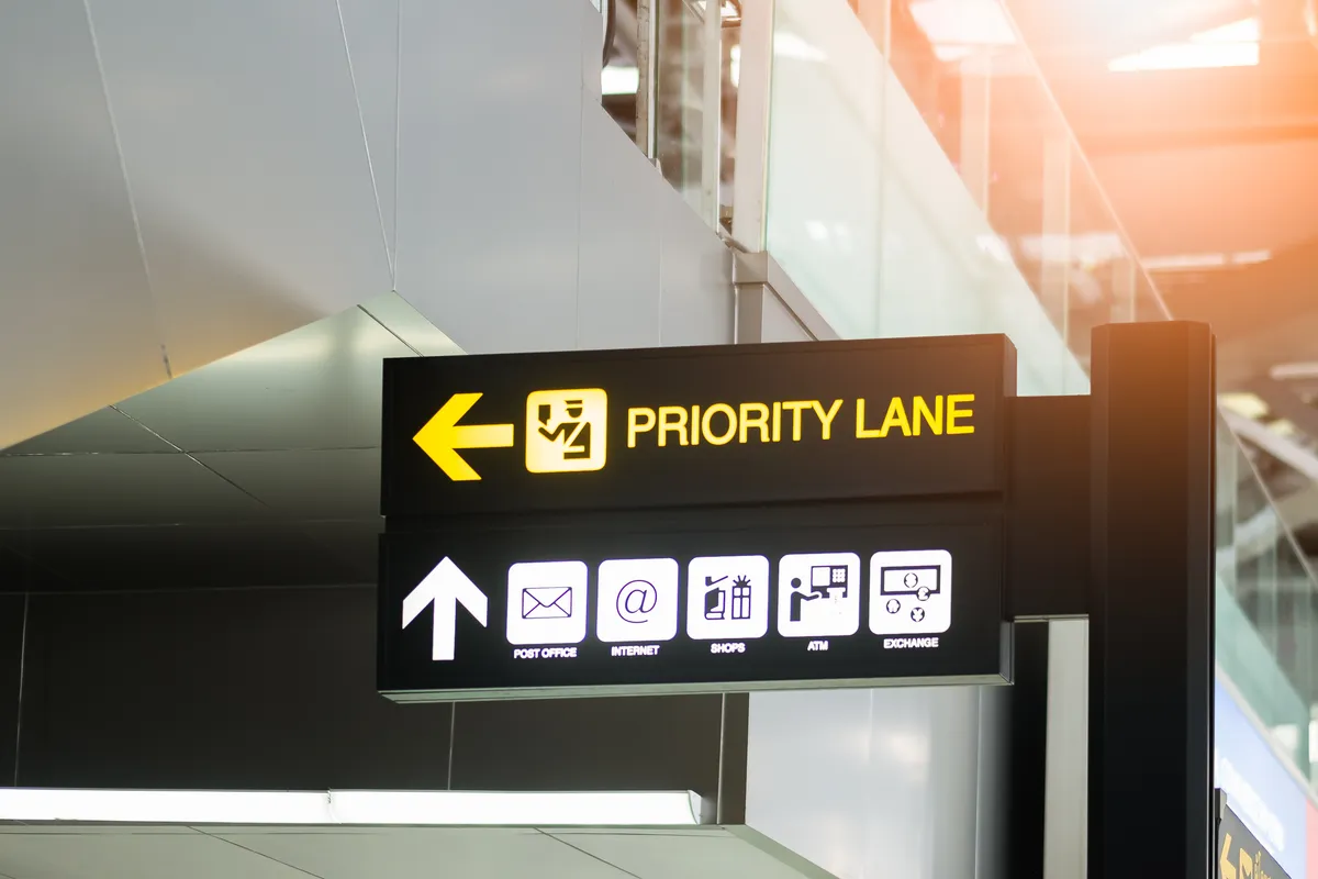 Priority Lane Fast Track