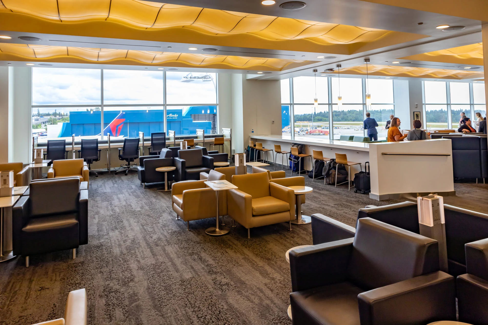 Airport lounge Seattle–Tacoma International Airport (SEA), Seattle, USA