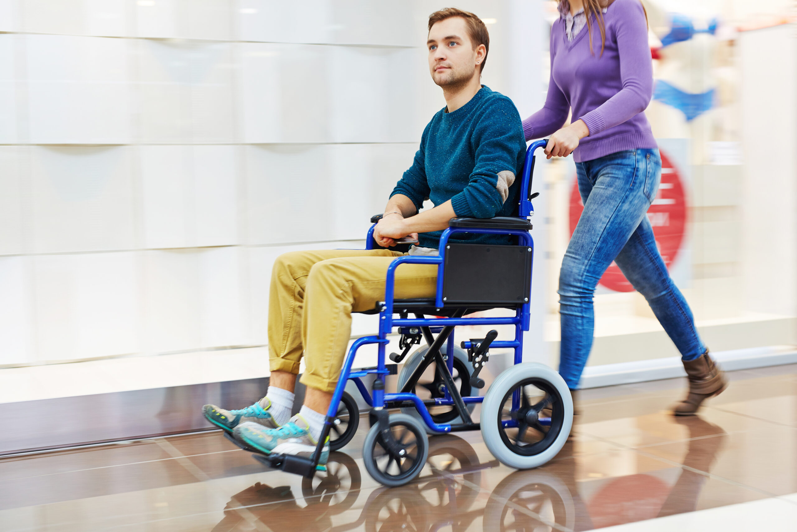 Requesting Airport Assistance for Disabled Travelers