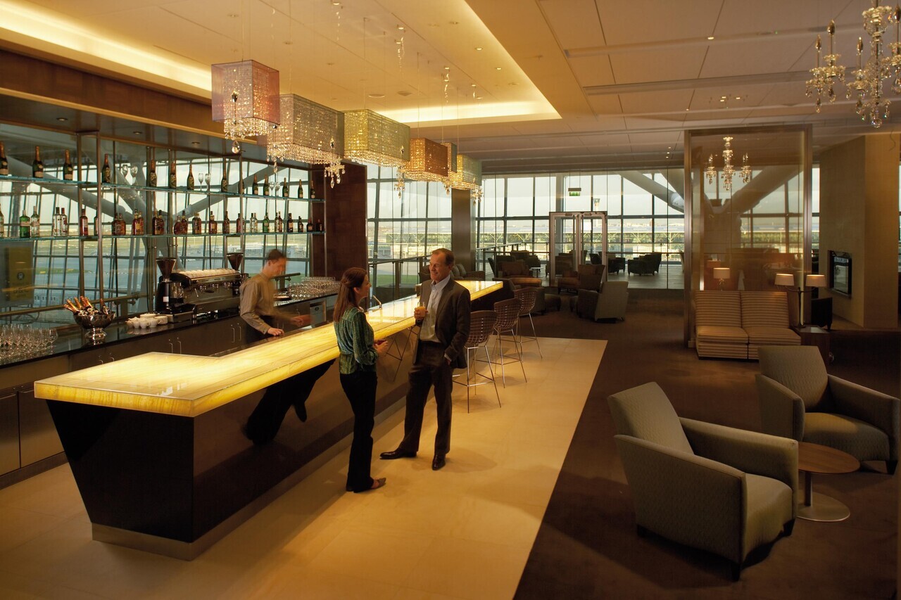 The British Airways Concorde Room at Terminal 5
