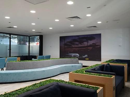 Lounge at Airport Lounge - International Terminal 2. Airside